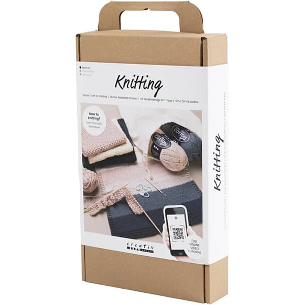 Pysselkit - Start DIY Kit - Lär dig sticka