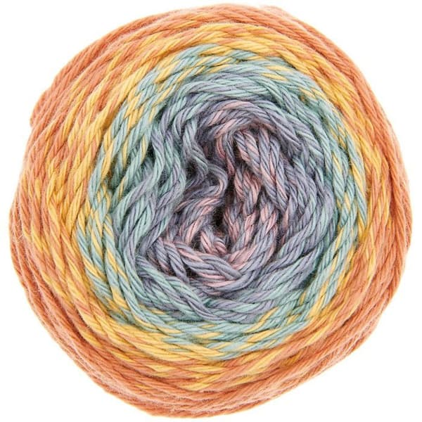 Garnnystan - RICO DESIGN - Spin Spin - 50 g - 115 m - Neutral Regnbåge