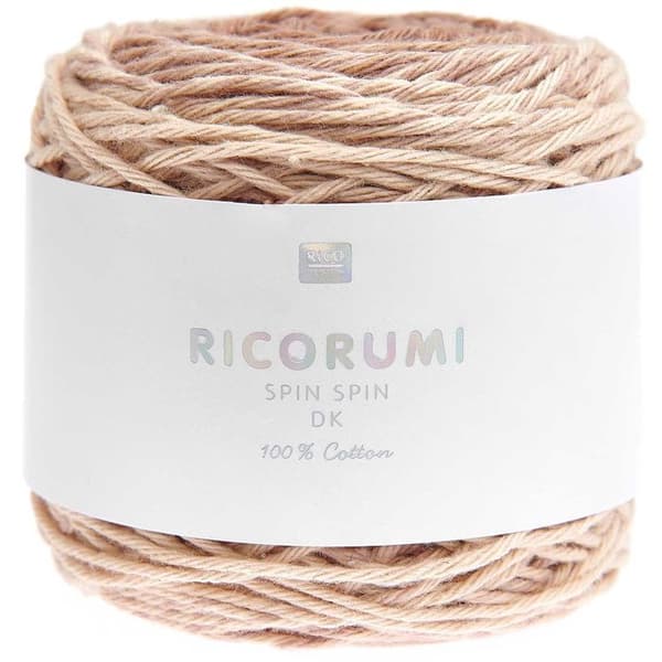 Laine - RICO DESIGN - Spin Spin - 100% bomull - 50 g - 115 m - Färg Beige