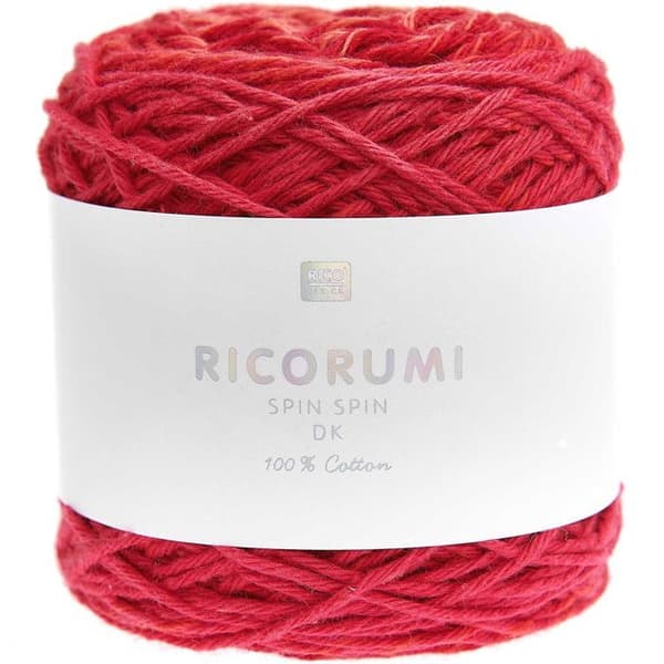Garnnystan - RICO DESIGN - Spin Spin - 50 g - 115 m - Färg Röd