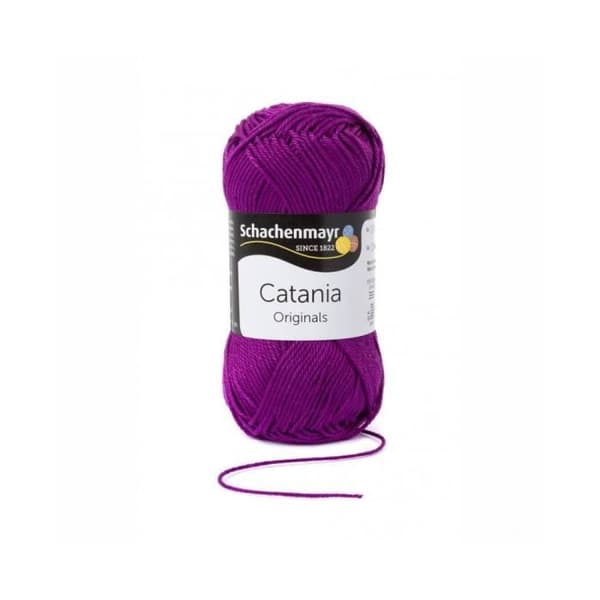 Stickgarn - Schachenmayr - Catania Bijou 282 - 100% bomull - 50g - Lila