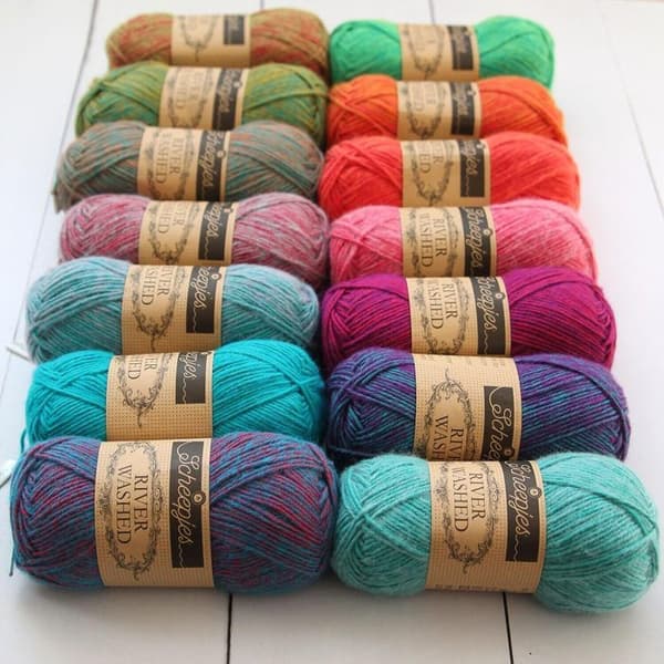 Scheepjes StoneWashed-RiverWashed Color Pack 58x10g - 1st