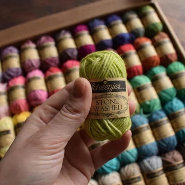Scheepjes StoneWashed-RiverWashed Color Pack 58x10g - 1st