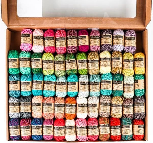 Scheepjes StoneWashed-RiverWashed Color Pack 58x10g - 1st