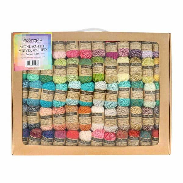 Scheepjes StoneWashed-RiverWashed Color Pack 58x10g - 1st
