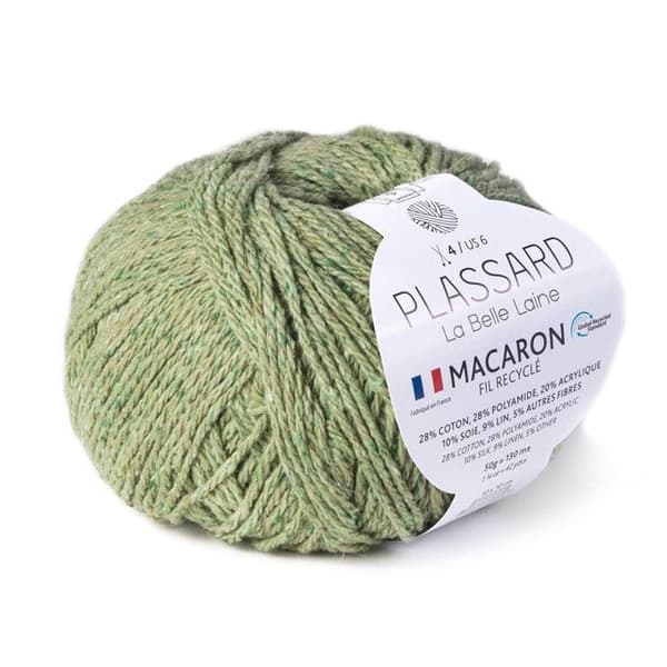 Plassard återvunnen boll - Tillverkad i Frankrike - Pale Green Col. 70