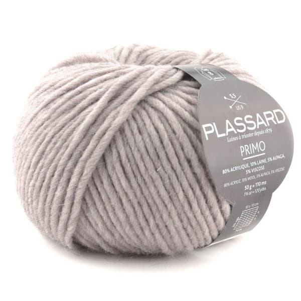 Första pris ull - Plassard - Primo 80 Beige - Akryl - Ull - Alpaca - Viskos