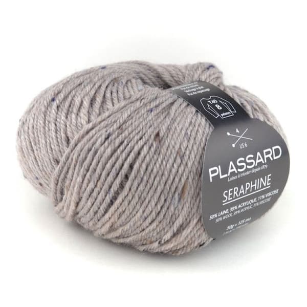 Séraphine tweedull Intemporel 80 Beige spräcklig