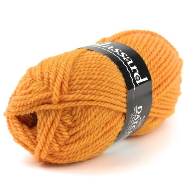 Datcha 615 Moutarde Stickgarn 50% Ull