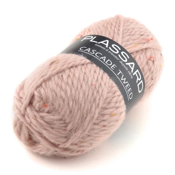 Cascade Tweed Wool 30 Pale Pink Tweed - Plassard - Stor boll - Akryl, Ull, Alpaca, Viskos