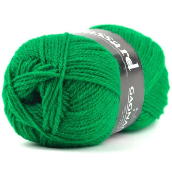 Laine - PLASSARD - Gagnante 928 - Grön Becasine - 100% Akryl - Ideal för stickning