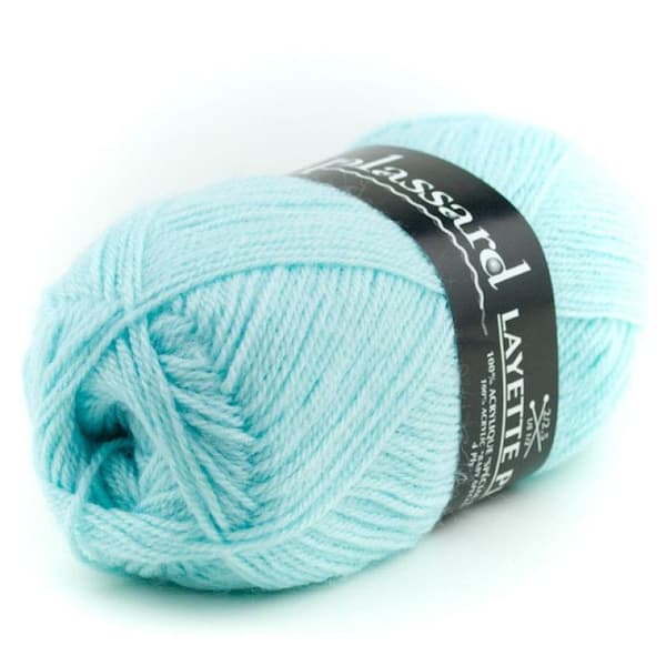 Layettegarn - Plassard - Turkos 355 - Akryl - Special Baby Ball