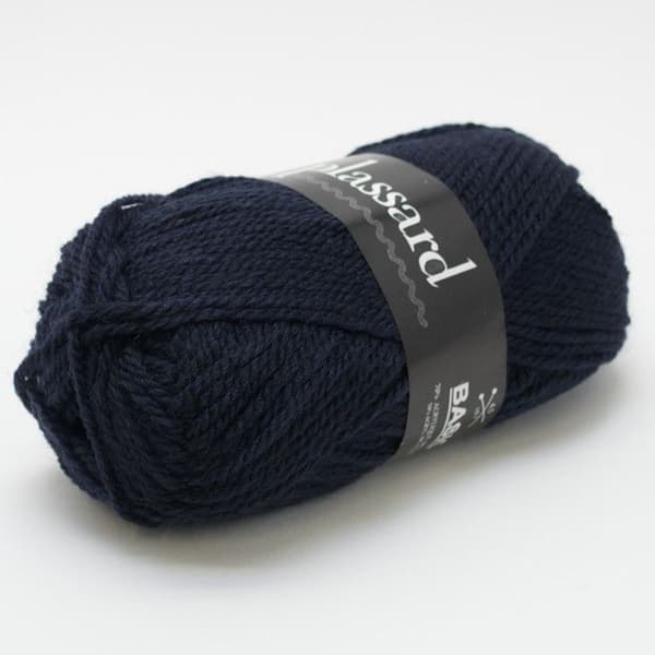 Plassard Basic 305 Marin ull - Plassard Blå