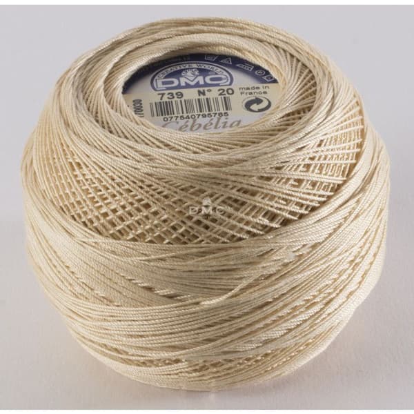 Cébélia Gross virktråd. 20 - Kol. 739 Beige