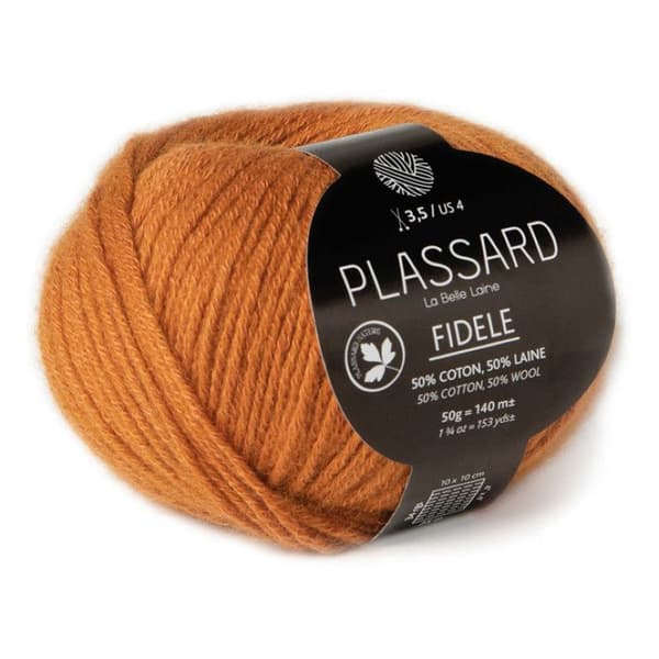 Klassisk ull Fidèle Cuivre (54) - PLASSARD - Vit