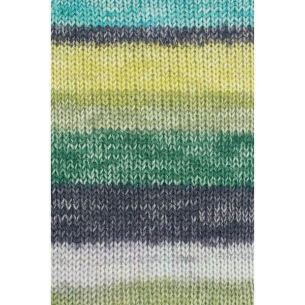 Gründl Hot Socks ull “Madena”, 100 g Neptun-Color-Mix, färg 02