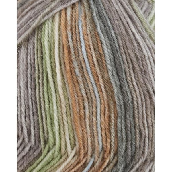 Gründl Hot Socks “Madena” ull, 100 g Nut-Mix, färg 04