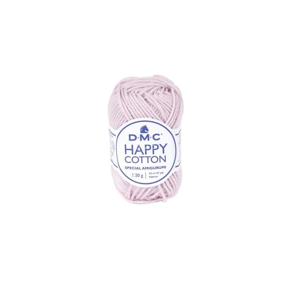 Natura Happy Cotton 3mm 20g Amigurumi and Crochet Col. 760 rosa