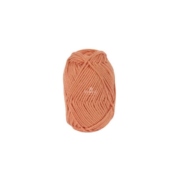 Virktråd - DMC - Natura Happy Cotton - 3mm - 20g - Orange färg 753
