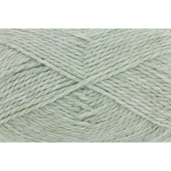 Gründl 3433 02 Shetland, förpackning om 10, 80 % polyakryl, 20 % bomull, skummelerad nystan av stickgarn 100 g hand, 55 x 40 x