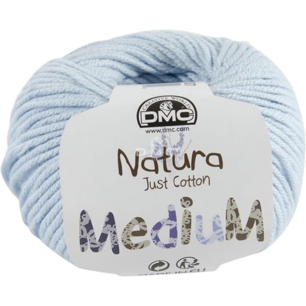 Fil DMC Natura Medium - Blå Cumulus N° 07