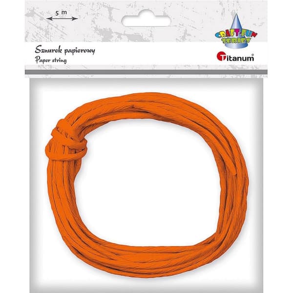 Paperinauha 5m Orange Titanum