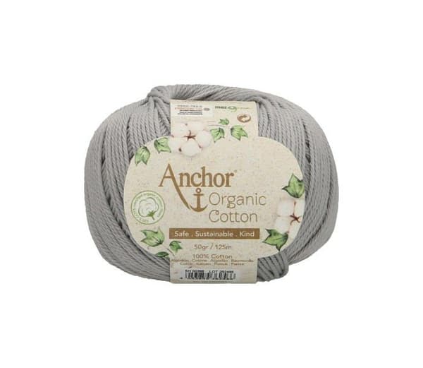 Anchor / theofeel - 4660004-00398 - Anchor Ekologisk bomull, 50 g, tjocklek 4, presentation: 125 m stormmoln