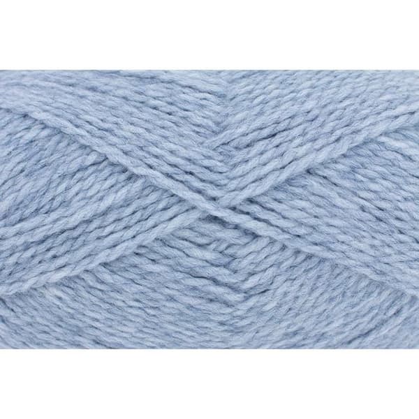 Garnboll för stickning - Gründl - Shetland - 80% polyakryln - 20% bomull - Jeans melange