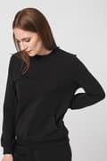 Miniatyrbillede 6 af 6: BLUZA COTON CASUAL FEMEI BLACK-L