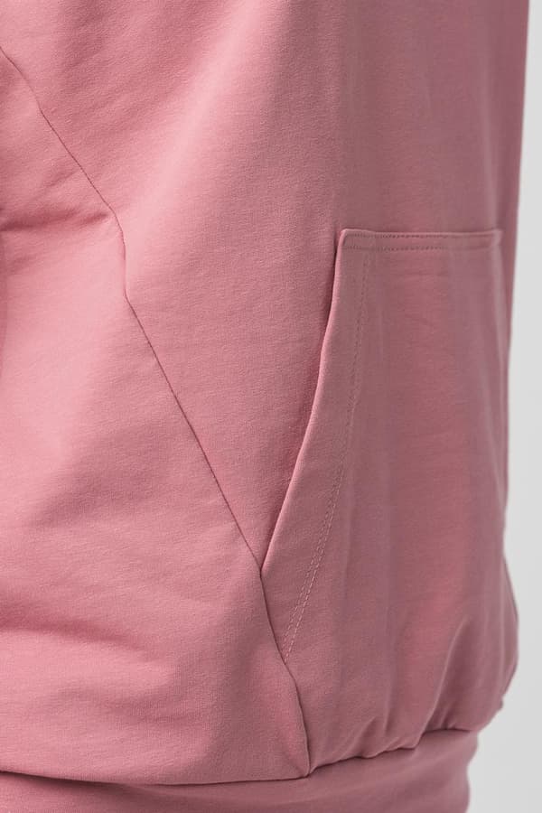 HANORAC COTON RAGLAN FEMEI PINK-S