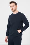 Miniatyrbild 4 av 7: BLUZA COTON CASUAL BARBATI NAVY-L