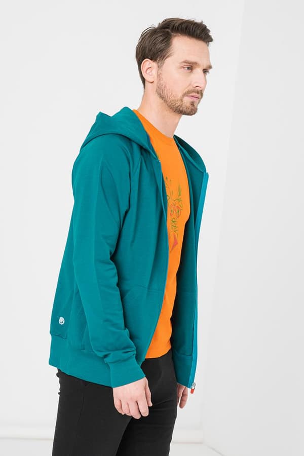 HANORAC COTON CASUAL BARBATI PETROL-XL