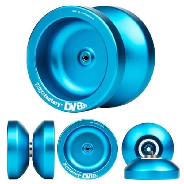Yo-yo - YOYO FACTORY - DV888 - Blå - Metall - För barn från 8 år