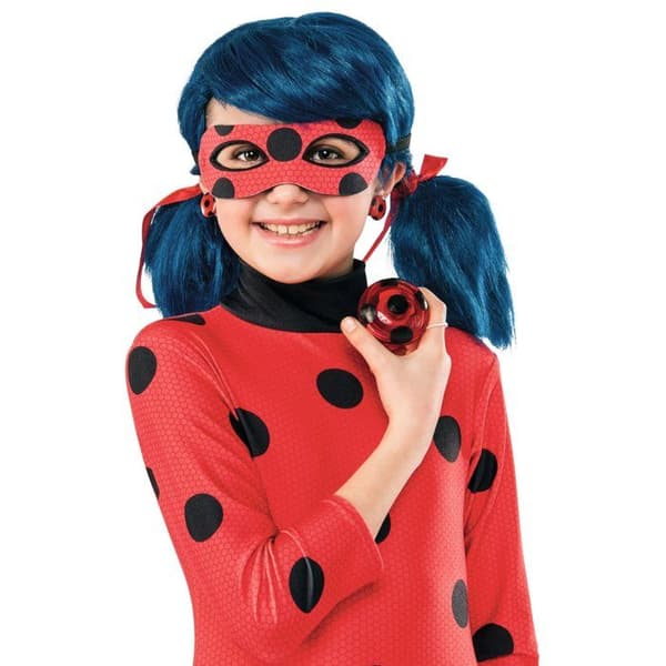 Kit Yoyo och Ladybug örhängen tjej - Röd