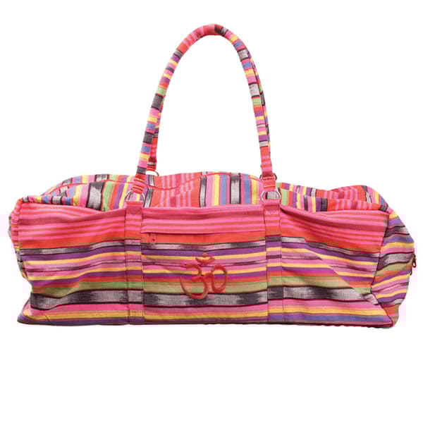 Yoga-Mad Deluxe Yoga Kit Bag Pink One Size Yoga-Mad Deluxe Yoga Kit Bag Pink One Size