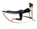 Miniatyrbillede 3 af 11: Yoga Pull Loop Strap - udstrækning/træning af ben