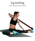 Miniatyrbillede 8 af 11: Yoga Pull Loop Strap - udstrækning/træning af ben