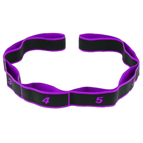Yoga Pull Loop Strap - udstrækning/træning af ben Lilla