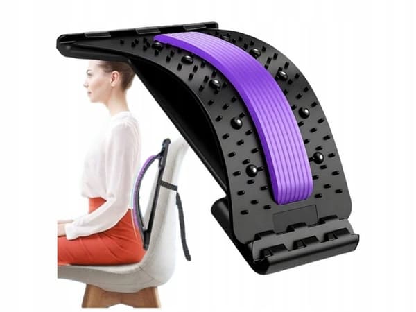 RYGRYGGSTRÆKNINGSENHED MASSAGER BOARD MAGNETER AKUPRYK