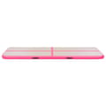 Pikkukuva 7 / 10: vidaXL Täytettävä voimistelumatto pumpulla 500x100x10 cm PVC pinkki