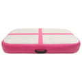 Miniatyrbild 4 av 10: vidaXL Uppblåsbar gymnastikmatta med pump 60x100x15 cm PVC rosa