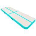 Pikkukuva 3 / 10: vidaXL Täytettävä voimistelumatto pumpulla 400x100x20 cm PVC vihreä