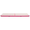 Pikkukuva 3 / 10: vidaXL Täytettävä voimistelumatto pumpulla 700x100x15 cm PVC pinkki