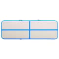 Pikkukuva 4 / 10: vidaXL Täytettävä voimistelumatto pumpulla 300x100x20 cm PVC sininen
