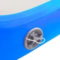 Pikkukuva 7 / 10: vidaXL Täytettävä voimistelumatto pumpulla 300x100x20 cm PVC sininen
