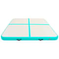 Miniatyrbillede 4 af 10: vidaXL oppustelig gymnastikmåtte m. pumpe 200x200x15 cm PVC grøn