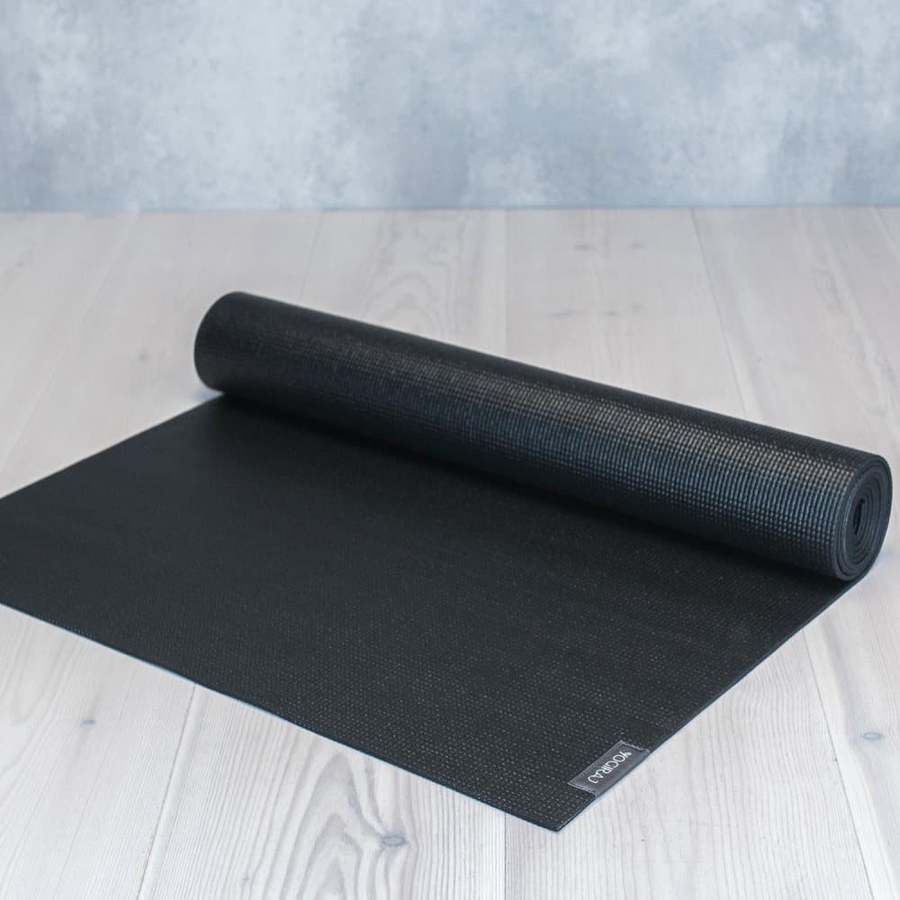 Allround yoga mat 4 mm Midnight black