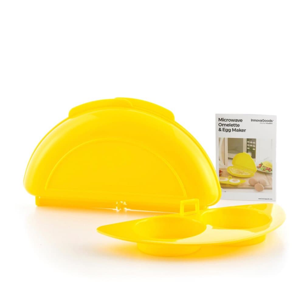 Omelett & Äggtillverkare i Mikron - Äggkokare för Mikrovågsugn