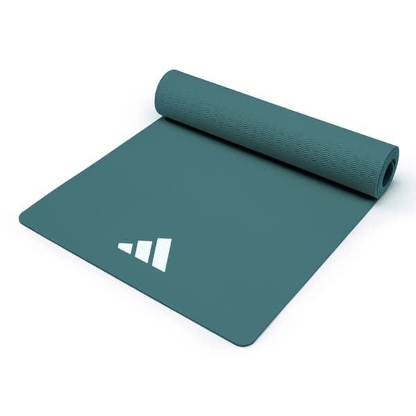 Adidas yogamatta 8mm rågrön