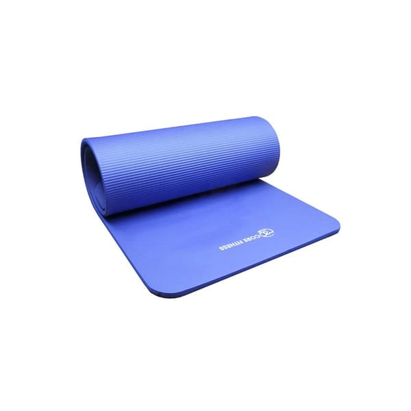 Fitness Mad NBR Yoga Mat Blue One Size